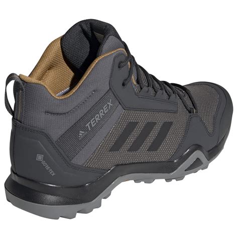 adidas terrex ax3 mid gtx multifunktionsschuhe herren core black|adidas Outdoor Men's Terrex AX3 GTX Hiking Boot.